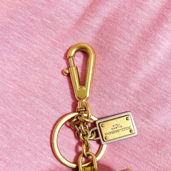 Auth. Dolce & Gabbana RARE Floral Jacket Key Case - Picture 10 of 10